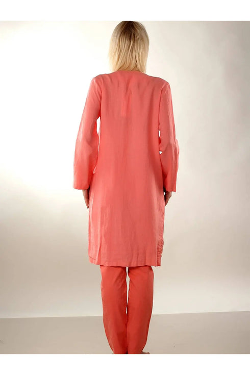 laFABBRICAdelLINO Cardigan with lace